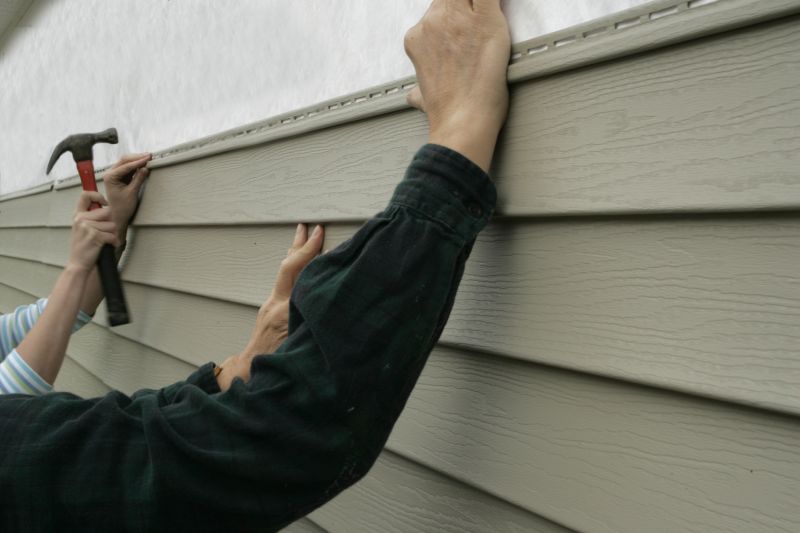 Siding Installation on a House